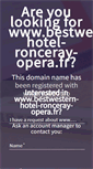 Mobile Screenshot of bestwestern-hotel-ronceray-opera.fr